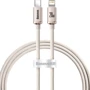 Кабель Baseus Cable USB-C to Lightning Crystal Shine Series 20W 1.2m Pink (CAJY001304)