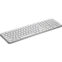 Клавиатура Logitech MX Keys S for Mac Pale Gray (920-011638): Интерфейс подключения Bluetooth