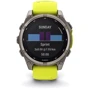 Смарт-часы Garmin Fenix 8 Solar 47mm Sapphire Titanium with Amp Yellow/Graphite Silicone Band (010-02906-21): Материал корпуса титан