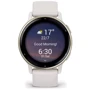Смарт-часы Garmin Vivoactive 5 Cream Gold Aluminium Bezel with Ivory Case and Silicone Band (010-02862-11): Материал корпуса Армированный волокном полимер / Алюминий (Безель)