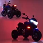 Дитячий електромотоцикл Bambi Racer жовтий (M 4152EL-6): Матеріал коліс EVA