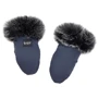 Варежки для коляски Bair Northmuff темно-синие 25х12 см