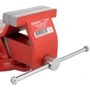 Тиски слюсарні поворотні 100 мм економ Intertool HT-0080 фото 4