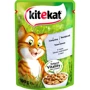 Влажный корм Kitekat для котов с телятиной в соусе 24х100 г (5900951256301)