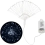 Гирлянда фейерверк на батарейках Springos 3D 100 LED CL0182 Cold White