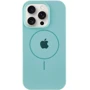 Чохол для iPhone Mobile Case Silicone Full Protective with MagSafe Marine Green для iPhone 15 Plus