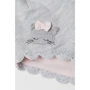 Шапка H&M 1910-7647510 46-48 светло-серая: Пол Девочка