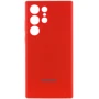 Чехол для телефонов Lakshmi Premium Silicone Case with Logo Full Camera Red for Samsung S918 Galaxy S23 Ultra