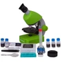 Мікроскоп Bresser Junior 40x-640x Green з набором для дослідів та адаптером для смартфона (8851300B4K000) фото 9