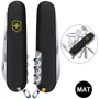 Мультитул Victorinox CLIMBER MAT черный матовый лак с желт. лого (Vx13703.3_M0008p)