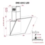 Вытяжка Perfelli DNS 6842 BL LED фото 10
