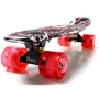 Penny Board Red design Светящиеся колеса