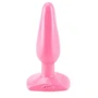 Анальная пробка Butt Plug Smooth Classic, тонкая средняя, 12x3.5 см