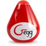 Мастурбатор яйцо Gvibe Gegg Red, 6.5х5 см