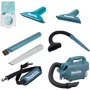 Пылесос Makita CL121DZ: Емкость пылесборника 0.5 л (0.3 л с мешком)