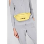 Женская поясная сумка Love Moschino Borsa quilted nappa PU JC4003PP1CLA0400 желтая (8051578124959): Тип ручки Без ручки, Поясной ремень