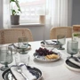 Тарелка ІКЕА SILVERSIDA 20 см 2 шт (705.656.94): Форма круглая