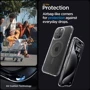 Чехол для iPhone Spigen Ultra Hybrid MagFit Graphite (ACS06577) for iPhone 15 Pro Max: Тип чехла накладка на заднюю часть