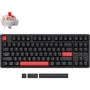 Клавиатура Keychron C3 Pro 87Key, K Pro Red, USB-A, QMK, Hot-swap, EN/UKR, RGB, Black (C3PH1_KEYCHRON): Дополнительно подсветка клавиш, бесшумная