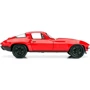 Машина металлическая Jada Форсаж Chevrolet Corvette 1966 Красная 1:24 (253203010): Материал Металл