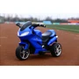 Трёхколёсный мотоцикл Kidsauto Moto S c пультом синий