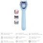 Электронный роллер для лица с микроиглами GESKE MicroNeedle Face Roller 9в1 aquamarine фото 3