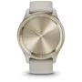 Смарт-часы Garmin Vivomove Trend Cream Gold Stainless Steel Bezel with French Grey Case and Silicone Band (010-02665-02): Дисплей 1.01" x 0.74" (254 x 346)