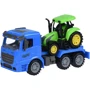 Набір машинок Same Toy Truck тягач зі світлом і звуком і трактор (98-613Ut-2)