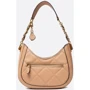 Женская сумка хобо GUESS ABEY SMALL HOBO темно-бежевая (HWQB8558010-BEI): Пол Женский