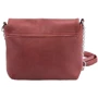 Женская сумка почтальонка Valiria Fashion бордовая (4DETBI2238-1): Фактура Матовая, Зернистая