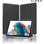 Аксессуар для планшетных ПК Airon Premium Black for Samsung X115 Galaxy Tab A9: Материал искусственная кожа