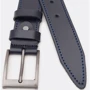 Чоловічий ремінь Borsa Leather синій (V1125FX13-navy): Стать Мужской