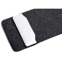 Gmakin Case Slim Felt Two Buttons Blue/Black (GM66-15) for MacBook Pro 15/Pro 16: Материал Войлок
