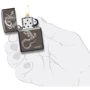 Запальничка ZIPPO 150 Chinese Dragon Design (49030) фото 3