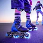 Ролики Neon Combo Skates синие 34-38 (NT10B4): Цвет синий