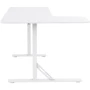 Компьютерный стол GamePro GDC216W White: Форма столешницы Треугольная