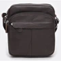 Чоловіча сумка через плече Borsa Leather коричнева (K10082-brown): Стать Чоловік