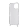 Чехол для iPhone WAVE Clear Case with Strap Red for iPhone 15 Pro: Цвет красный