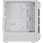 Корпус Gamdias Aura GC1 Elite White (4712960139305): Материал передней панели пластик и металл