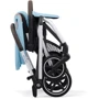 Прогулянковий візок Cybex Eezy S Twist+ 2 SLV B Moon Black з бампером (522001087): Матеріал коліс полиуретан