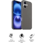 Чехол для iPhone ArmorStandart ICON2 Case Stone Grey for iPhone 16 (ARM81296): Материалы Силикон