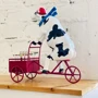 Коллекционная статуэтка корова Cow Parade Lait Triporteur Size XL (46417) фото 2