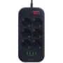 Сетевой фильтр LDNIO SE6403, 6 розеток+4USB (SE6403)