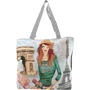Женская сумка шоппер Valiria Fashion черная (5DETAL1822-2): Фактура Тканая