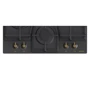 Варочная поверхность газовая Gorenje GW6D41CLB: Количество конфорок 4