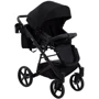 Коляска 2 в 1 Bair Kiwi Soft BKS-452 черный: Ширина шасси 58