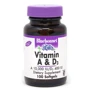 Bluebonnet Nutrition Vitamin А And D3, 10 000 IU/400 IU, 100 Softgels (BLB0300)