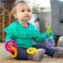 Набір прорізувачів для зубів Гнучкі кільця Fat Brain Toys pipSquigz Ringlets (F250ML) фото 8