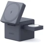 Зарядний пристрій ANKER Wireless Charger MagSafe 3in1 Cube 15W з USB-C Cable Black (Y1811G11) для iPhone 16 I 15 I 14 I 13 I 12 series, Apple Watch and Apple AirPods: Кількість USB-портів нет
