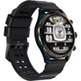 Смарт-часы Globex Smart Watch Titan Black: Особенности Большой экран, Влагозащищенные, Гибридные, Металлический корпус, Функция звонка, Фонарик, Встроенный микрофон, Динамик (громкая связь)